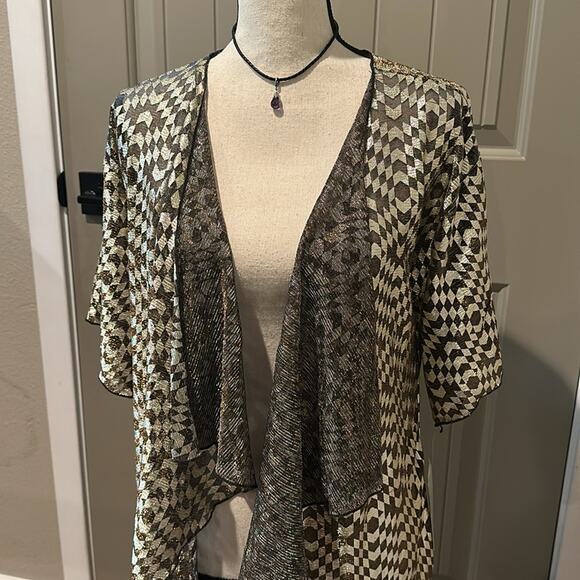 LuLaRoe MONROE Kimono NWT Sz S - Picture 4 of 8